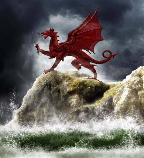 welsh dragon mythology